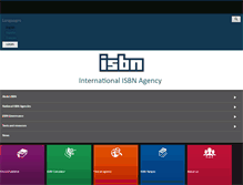 Tablet Screenshot of isbn-international.org